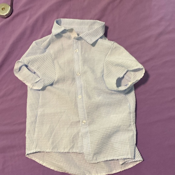 Woof brand new without tags, summer seersucker, dog shirt - Picture 1 of 4